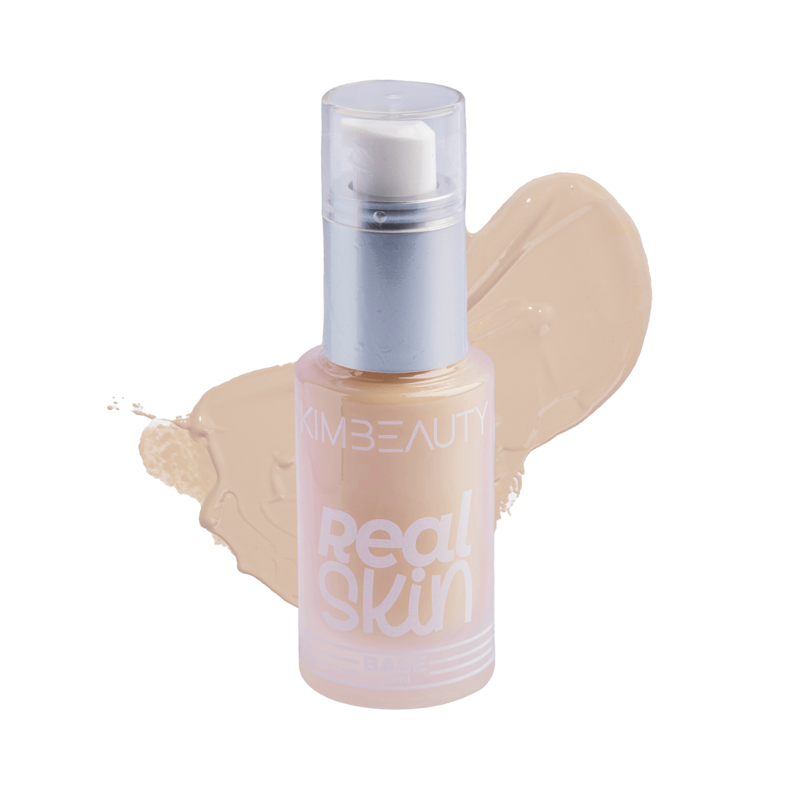 Base Líquida con Doble Aplicador Real Skin W526